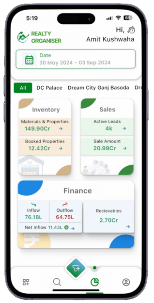Realty Organiser: Real estate All-in-one Solution and this ERP CRM software for Builders and Developers
